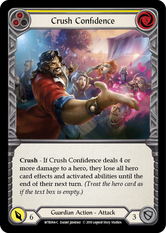 Crush Confidence (Yellow) [WTR064-C] (Welcome to Rathe) Alpha Print Normal