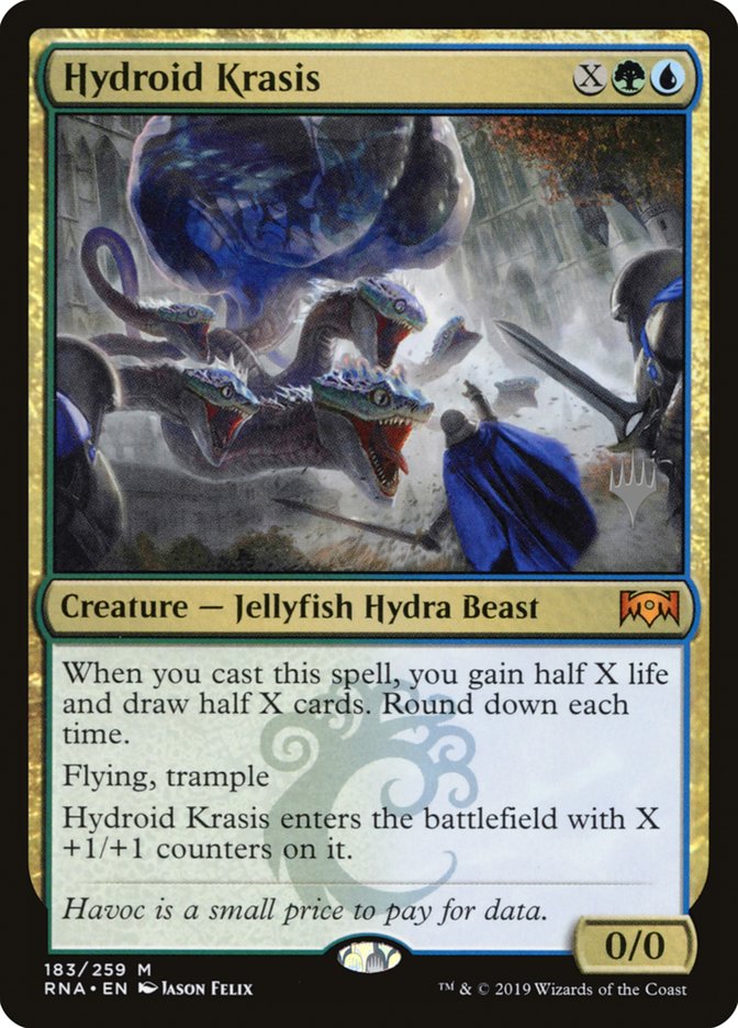 Hydroid Krasis (Promo Pack) [Ravnica Allegiance Promo Pack]
