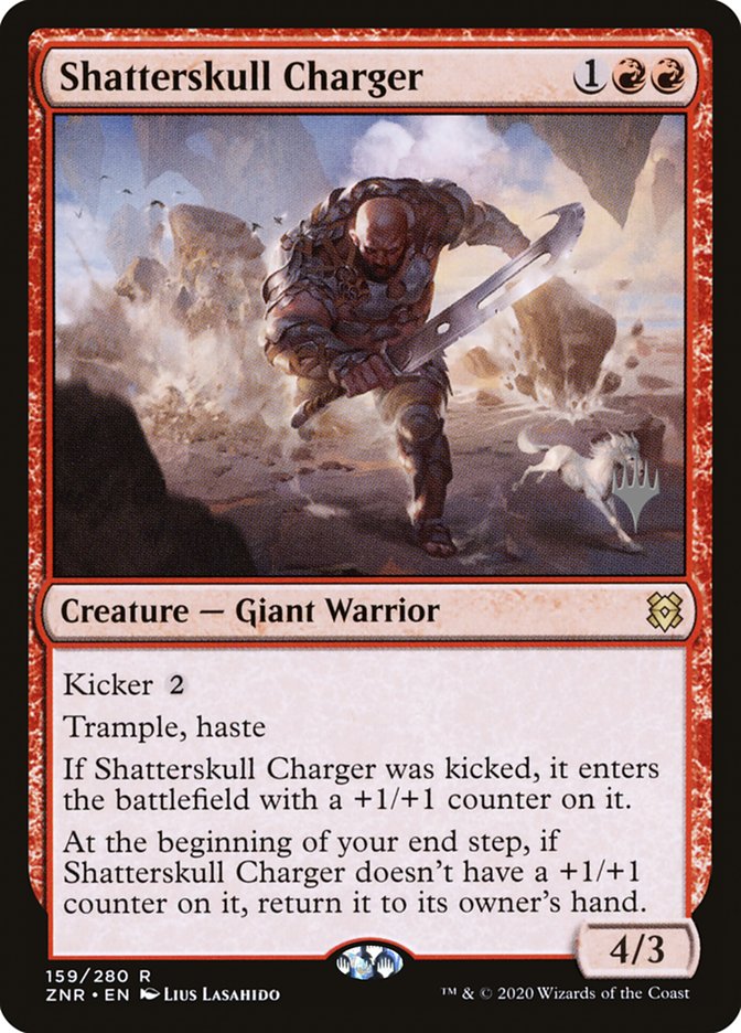 Shatterskull Charger (Promo Pack) [Zendikar Rising Promo Pack]