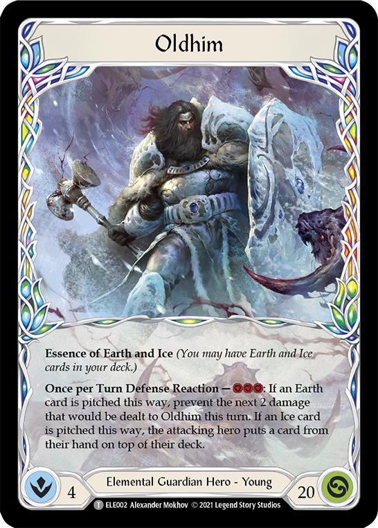 Oldhim // Frostbite [ELE111] (Tales of Aria) 1st Edition Normal