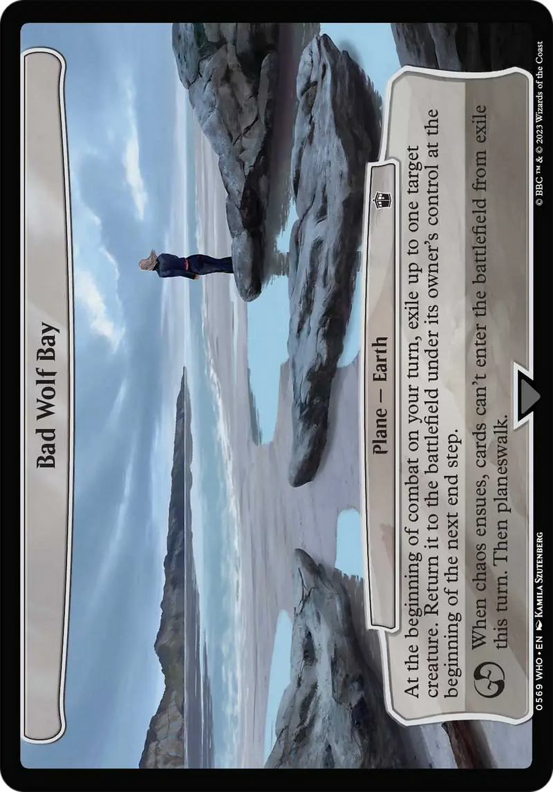 (Oversized Plane) Bad Wolf Bay [Doctor Who Planes]