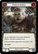 Primeval Bellow (Blue) [U-WTR037] (Welcome to Rathe Unlimited) Unlimited Rainbow Foil