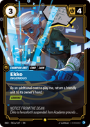 front of card Ekko, Ingenious (Alternate Art) [Radiance] 061a/167