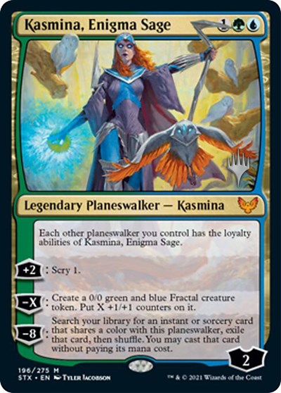 Kasmina, Enigma Sage (Promo Pack) [Strixhaven: School of Mages Promo Pack]