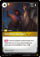 front of card Steadfast Outrider [Radiance] 128/167