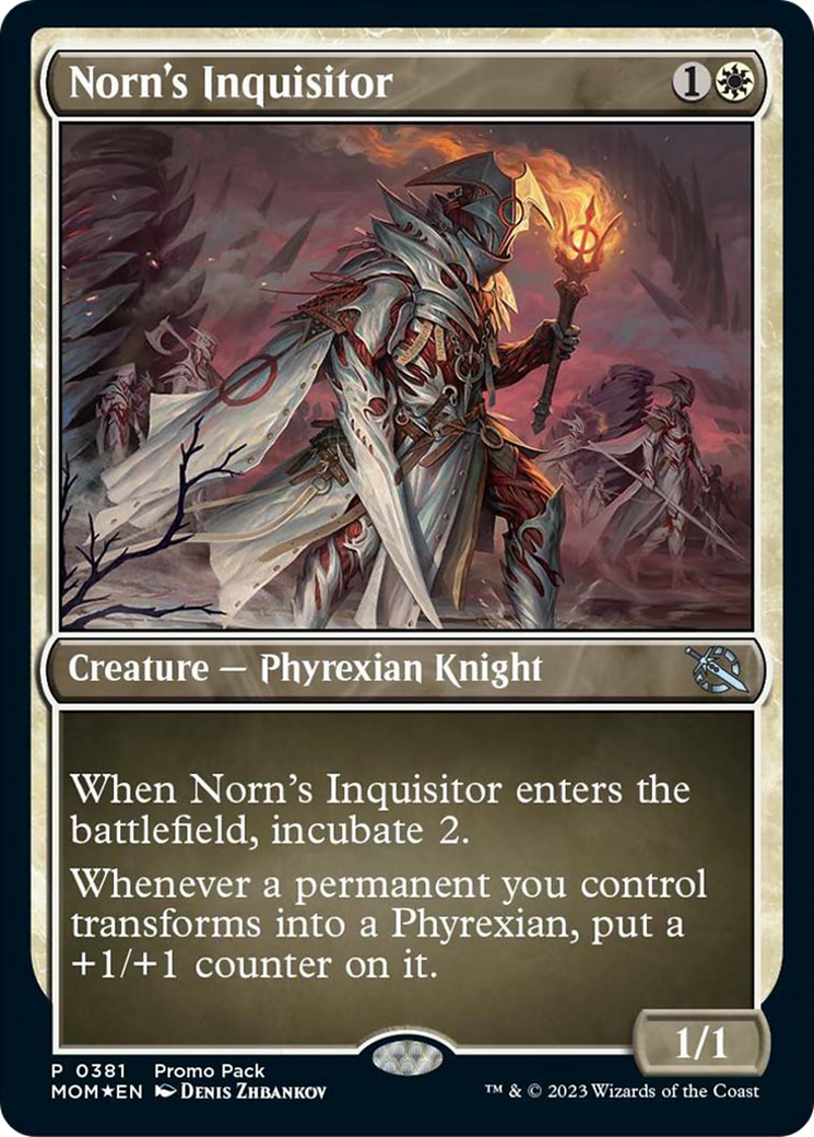 Norn's Inquisitor (Promo Pack) [March of the Machine Promo Pack]