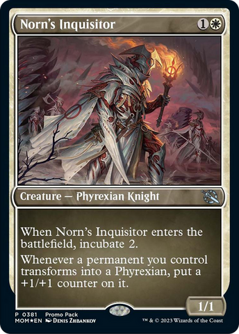 Norn's Inquisitor (Promo Pack) [March of the Machine Promo Pack]