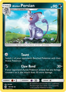 Alolan Persian (79/149) (Cosmos Holo) (Blister Exclusive) (Sun & Moon: Base Set) [Theme Deck Exclusive]