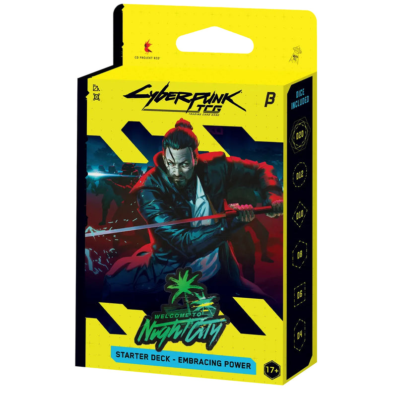 Cyberpunk TCG - Embracing Power Starter Deck [PRE-ORDER]