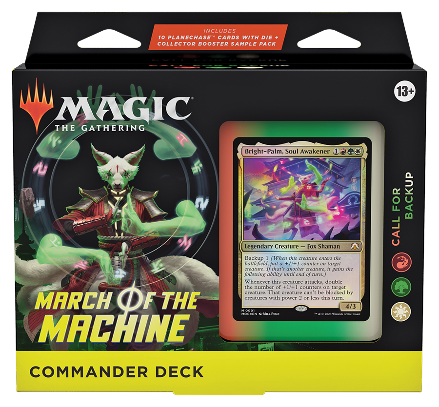 March of the Machine - Commander Deck (Call For Backup)