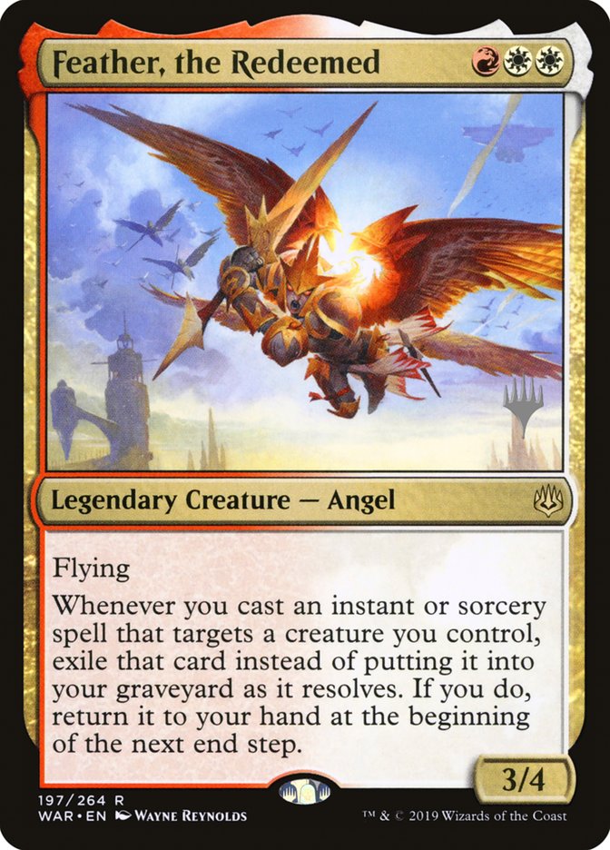 Feather, the Redeemed (Promo Pack) [War of the Spark Promo Pack]