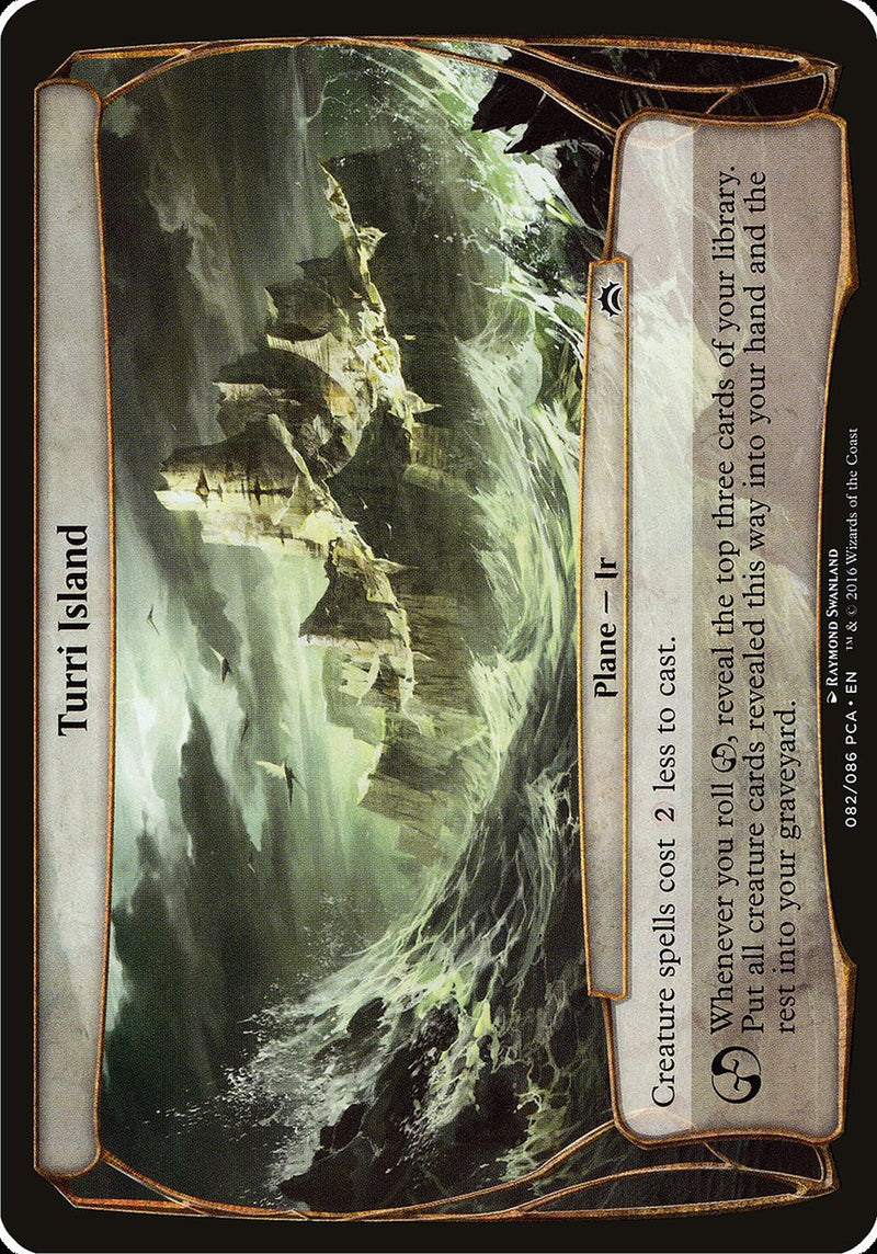 (Oversized Plane) Turri Island [Planechase Anthology Planes]