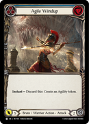 Agile Windup (Blue) (Rainbow Foil) [HVY165] (Heavy Hitters) Rainbow Foil