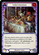 Veiled Intentions (Red) [EVR150] (Everfest) 1st Edition Rainbow Foil
