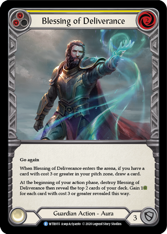 Blessing of Deliverance (Yellow) [U-WTR055] (Welcome to Rathe Unlimited) Unlimited Normal