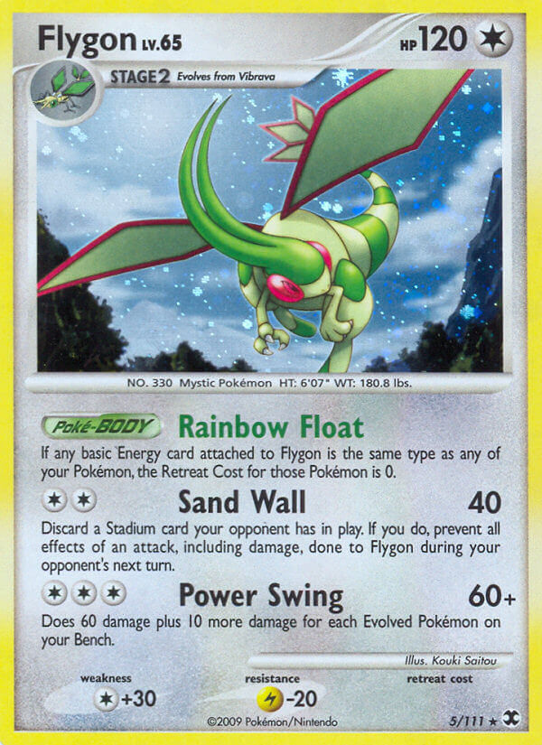 Flygon (5/111) (Platinum: Rising Rivals) [Theme Deck Exclusive]