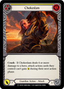Chokeslam (Yellow) [U-CRU036] (Crucible of War Unlimited) Unlimited Rainbow Foil