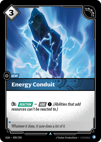 front of card Energy Conduit [Origins] #098