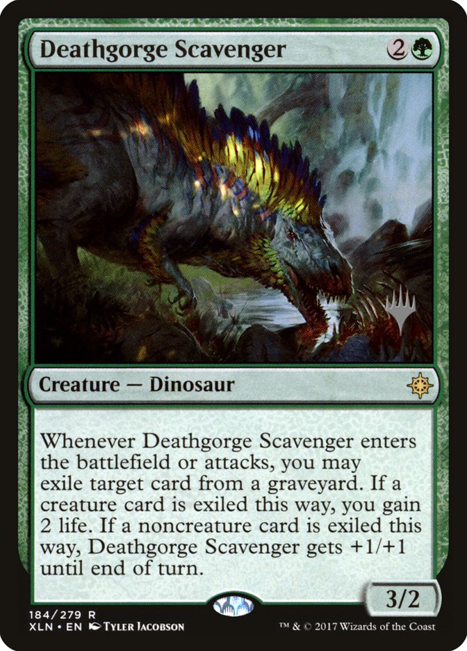 Deathgorge Scavenger (Promo Pack) [Ixalan Promo Pack]