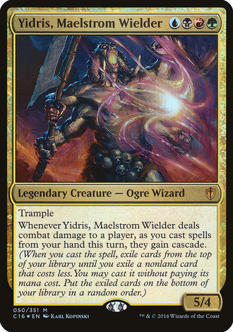 (Oversized) Yidris, Maelstrom Wielder [Commander 2016 Oversized]