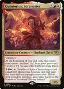 Quintorius, Loremaster (Promo Pack) [March of the Machine Promo Pack]