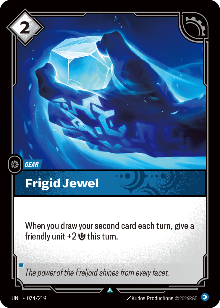 front of card Frigid Jewel [Unleashed] 074/219