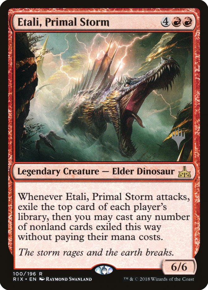 Etali, Primal Storm (Promo Pack) [Rivals of Ixalan Promo Pack]