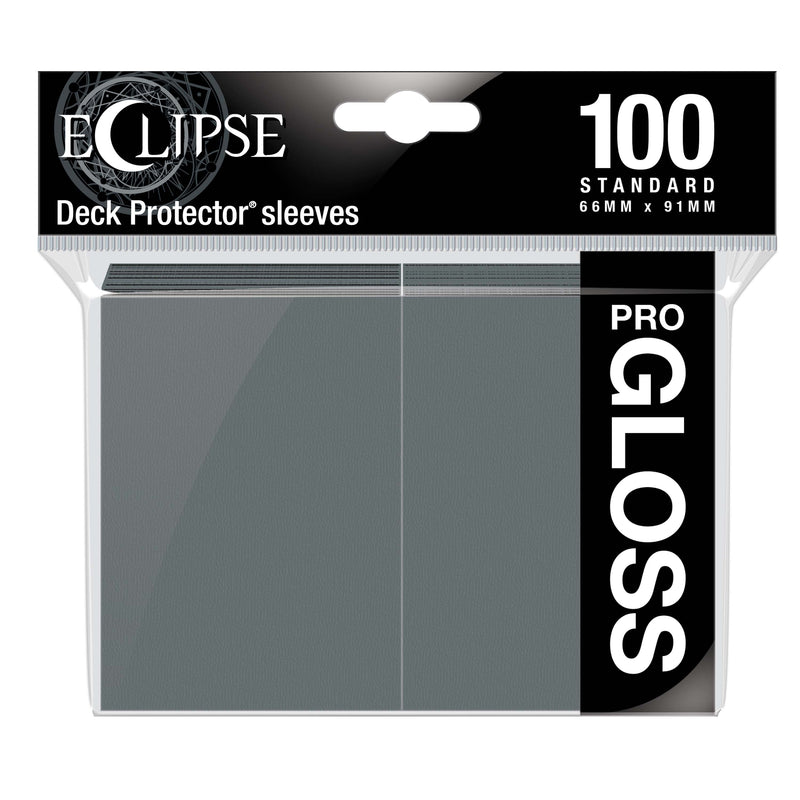 Ultra PRO: Standard 100ct Sleeves - Eclipse Gloss (Smoke Grey)