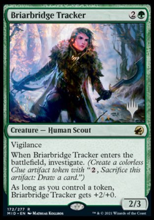 Briarbridge Tracker (Promo Pack) [Innistrad: Midnight Hunt Promo Pack]