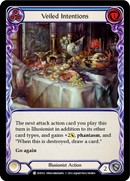 Veiled Intentions (Blue) [EVR152] (Everfest) 1st Edition Rainbow Foil