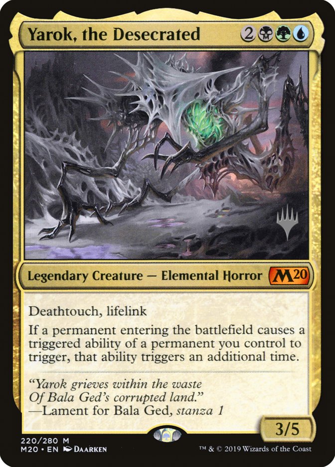 Yarok, the Desecrated (Promo Pack) [Core Set 2020 Promo Pack]