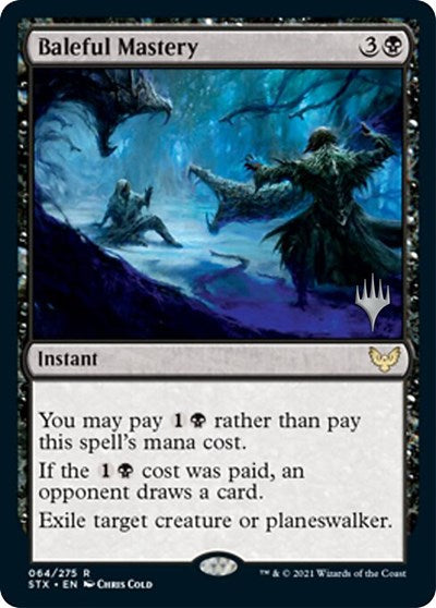 Baleful Mastery (Promo Pack) [Strixhaven: School of Mages Promo Pack]