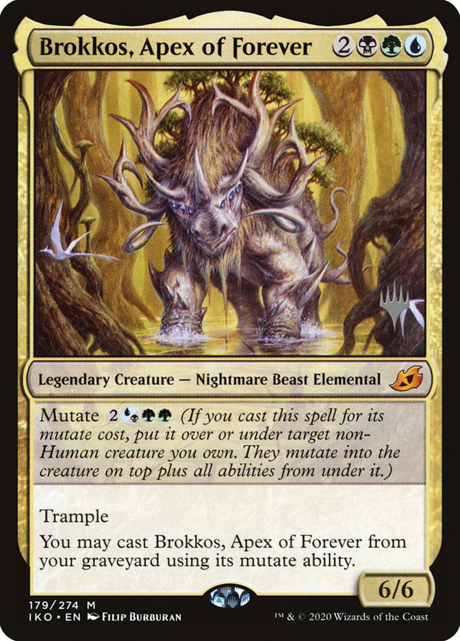 Brokkos, Apex of Forever (Promo Pack) [Ikoria: Lair of Behemoths Promo Pack]