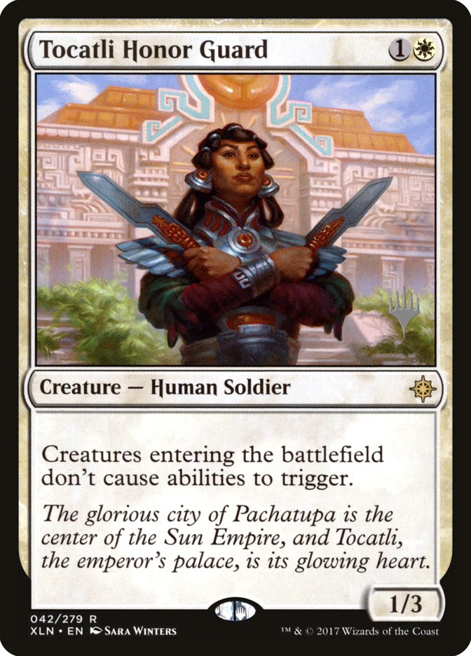 Tocatli Honor Guard (Promo Pack) [Ixalan Promo Pack]