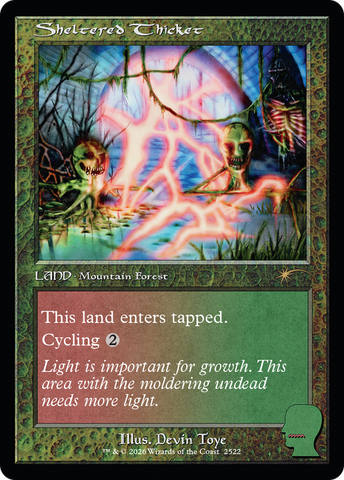 Sheltered Thicket [Secret Lair Drop Series]