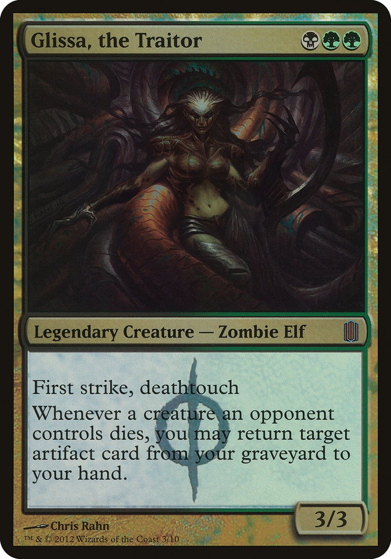 (Oversized) Glissa, the Traitor [Commander's Arsenal Oversized]