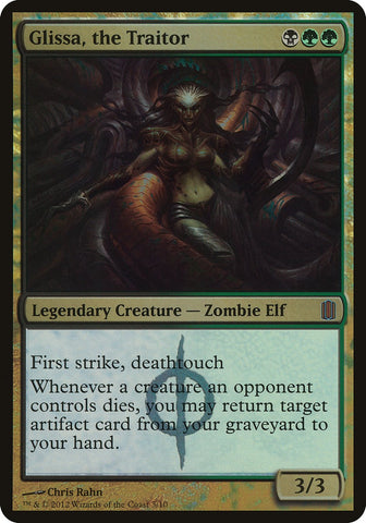 (Oversized) Glissa, the Traitor [Commander's Arsenal Oversized]