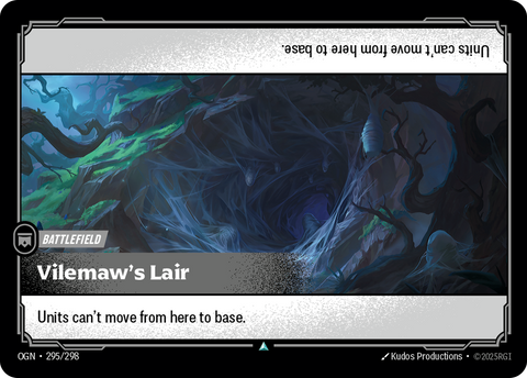 front of card Vilemaw's Lair [Origins] #295