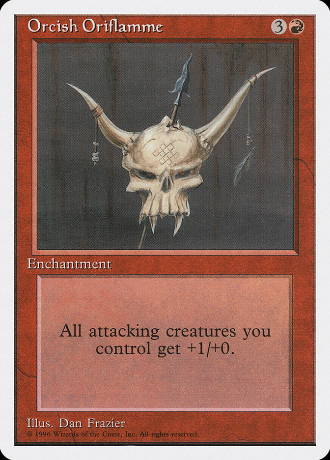 Orcish Oriflamme (4th Ed 1996 Dated) [Introductory Two-Player Set]