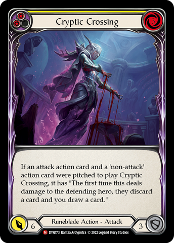 Cryptic Crossing [DYN173] (Dynasty) Rainbow Foil