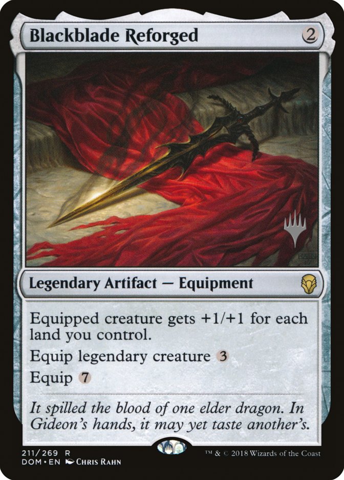 Blackblade Reforged (Promo Pack) [Dominaria Promo Pack]