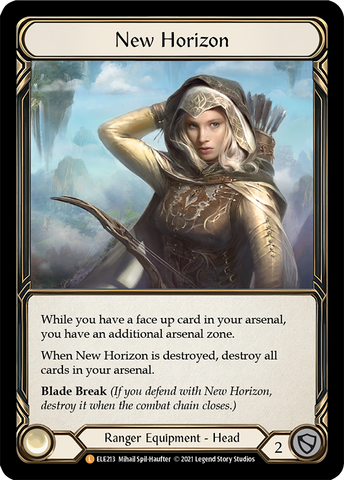 New Horizon [ELE213] (Tales of Aria) 1st Edition Cold Foil