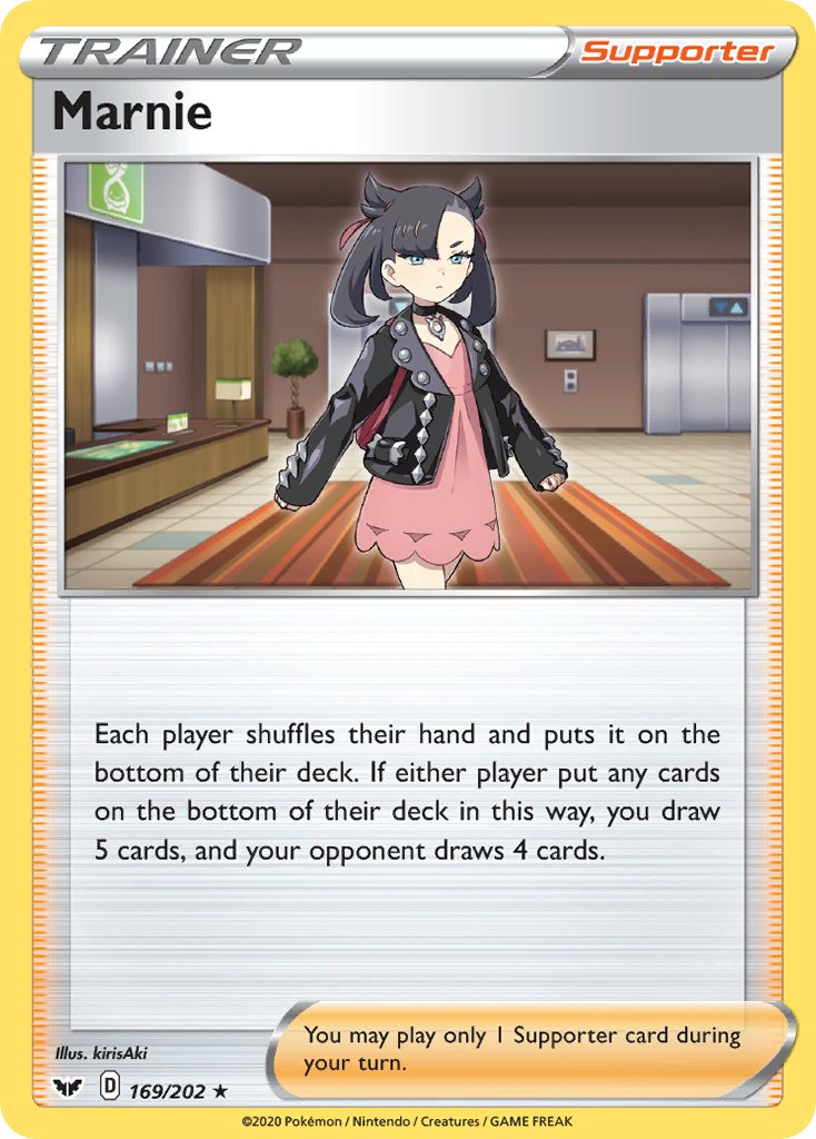 Marnie (169/202) (Sword & Shield: Base Set) [Theme Deck Exclusive]
