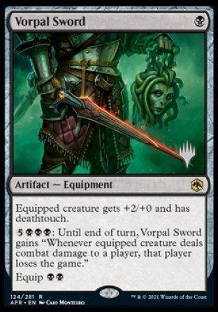 Vorpal Sword (Promo Pack) [Dungeons & Dragons: Adventures in the Forgotten Realms Promo Pack]