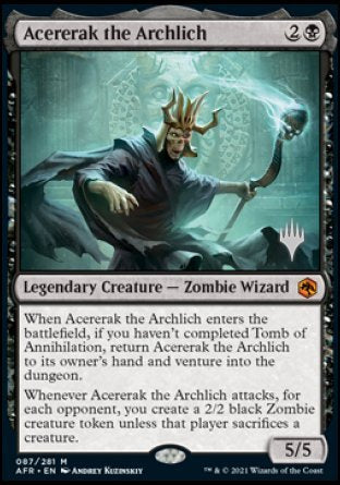 Acererak the Archlich (Promo Pack) [Dungeons & Dragons: Adventures in the Forgotten Realms Promo Pack]