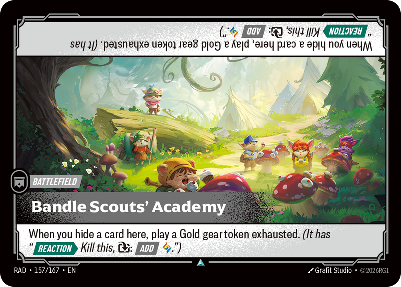 front of card Bandle Scouts' Academy [Radiance] 157/167