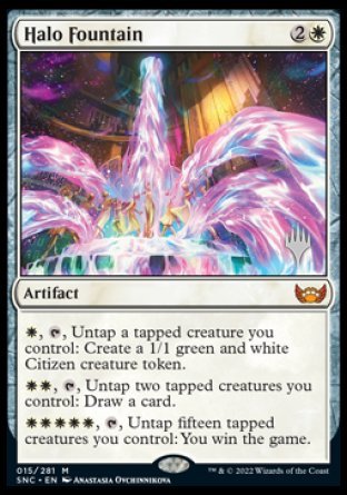Halo Fountain (Promo Pack) [Streets of New Capenna Promo Pack]