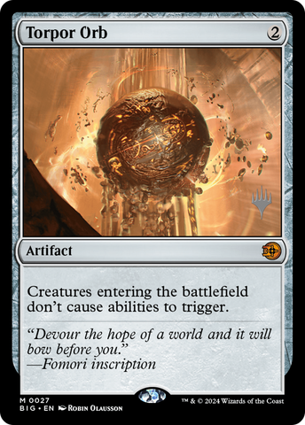 Torpor Orb [Lorwyn Eclipsed Promo Pack]
