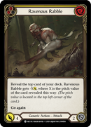 Ravenous Rabble (Yellow) [U-ARC192] (Arcane Rising Unlimited) Unlimited Rainbow Foil