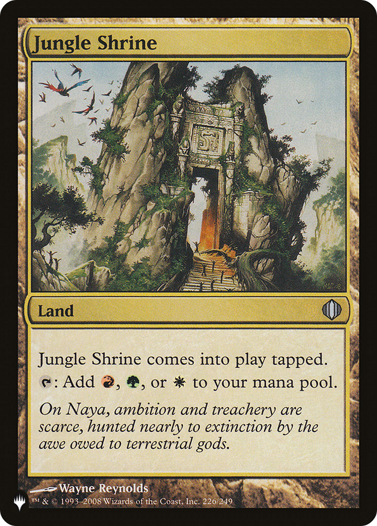 Jungle Shrine (The List : ALA) [Secret Lair: From Cute to Brute]